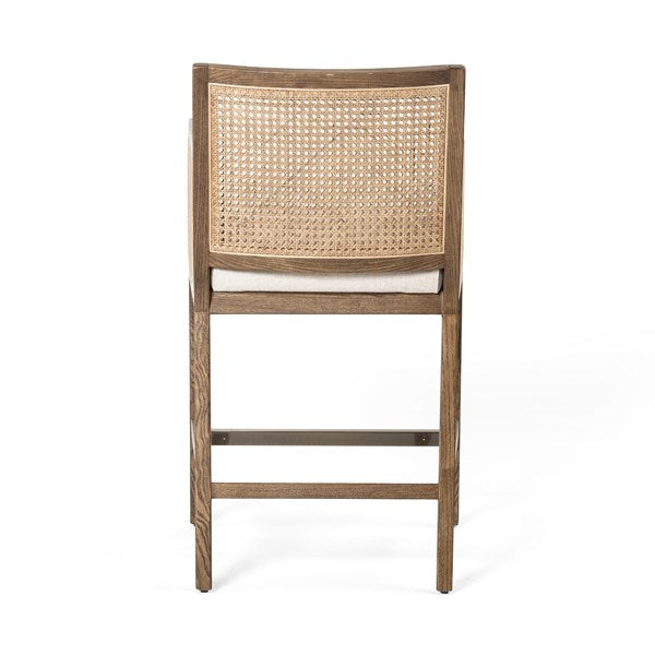 Antonia Stool - Toasted Parawood