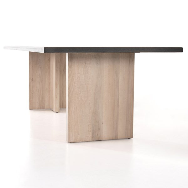 Cross Dining Table Ashen Walnut