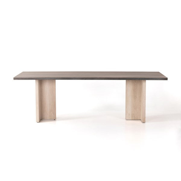 Cross Dining Table Ashen Walnut