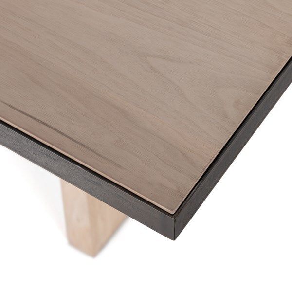 Cross Dining Table Ashen Walnut