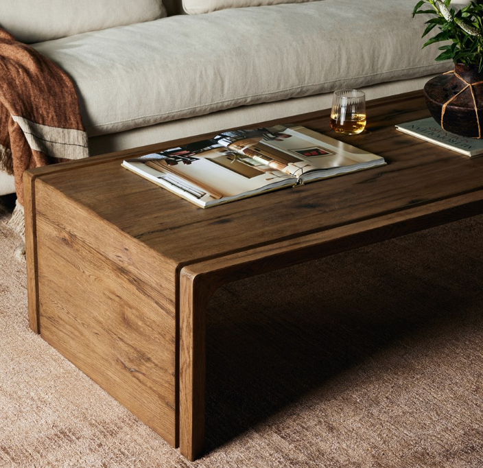 HENRY COFFEE TABLE-RUSTIC GREY