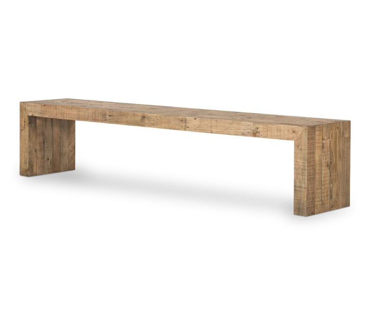 RUSKIN BENCH-SIERRA RUSTIC NATURAL