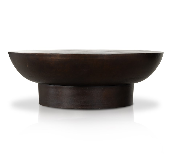 SEARCY COFFEE TABLE-ANTIQUE RUST