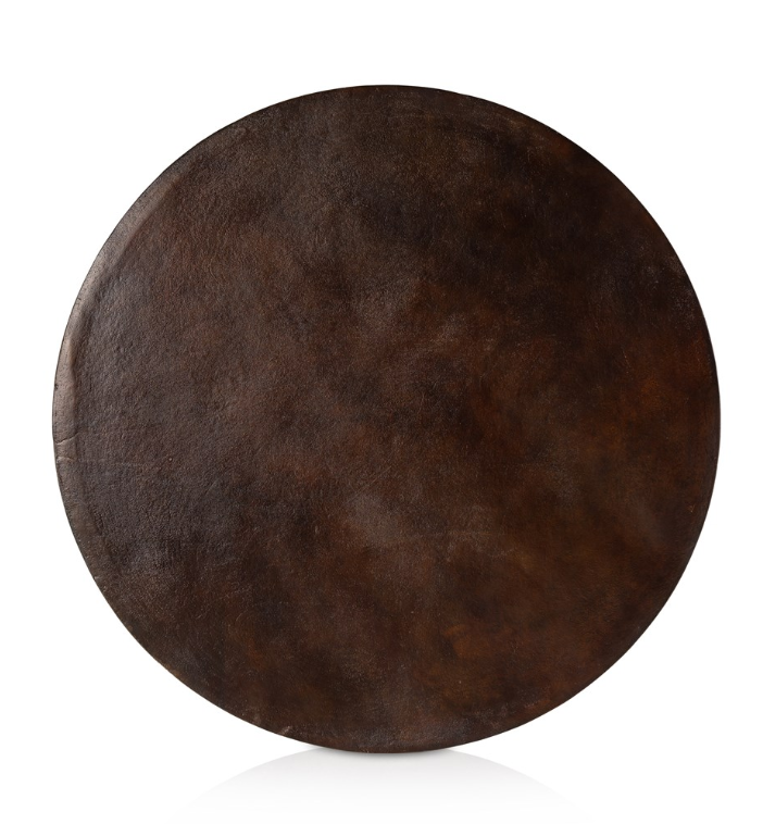 SEARCY COFFEE TABLE-ANTIQUE RUST