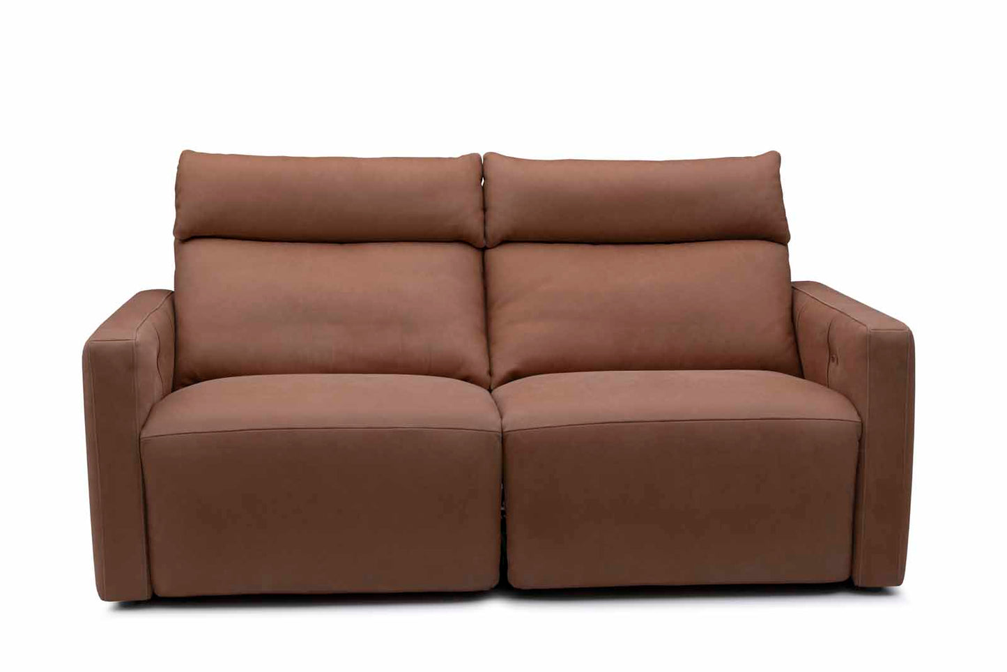 Halle 2-Seat Sofa in Camel Leather
