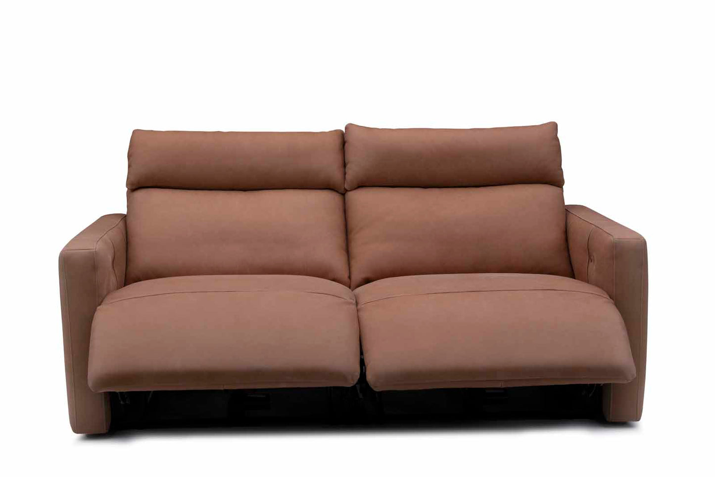 Halle 2-Seat Sofa in Camel Leather