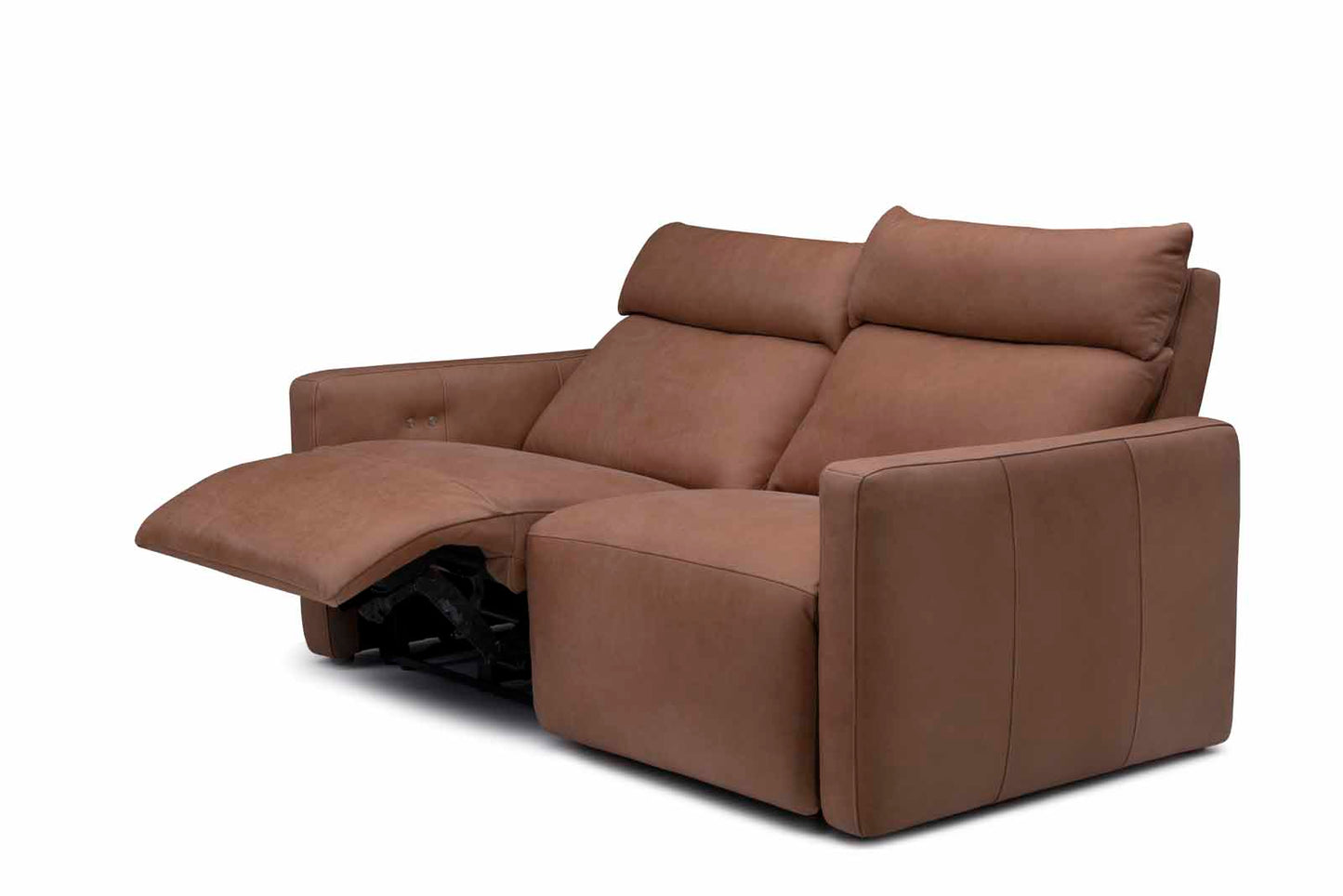 Halle 2-Seat Sofa in Camel Leather