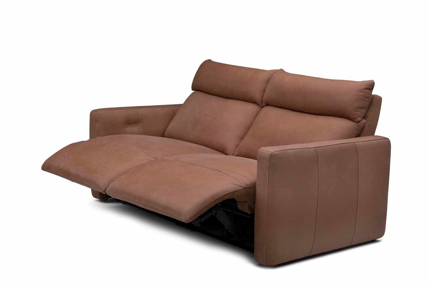 Halle 2-Seat Sofa in Camel Leather