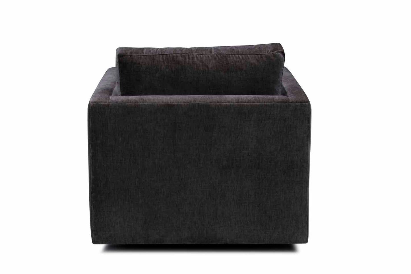 Emory Swivel Chair in Vickie Otter
