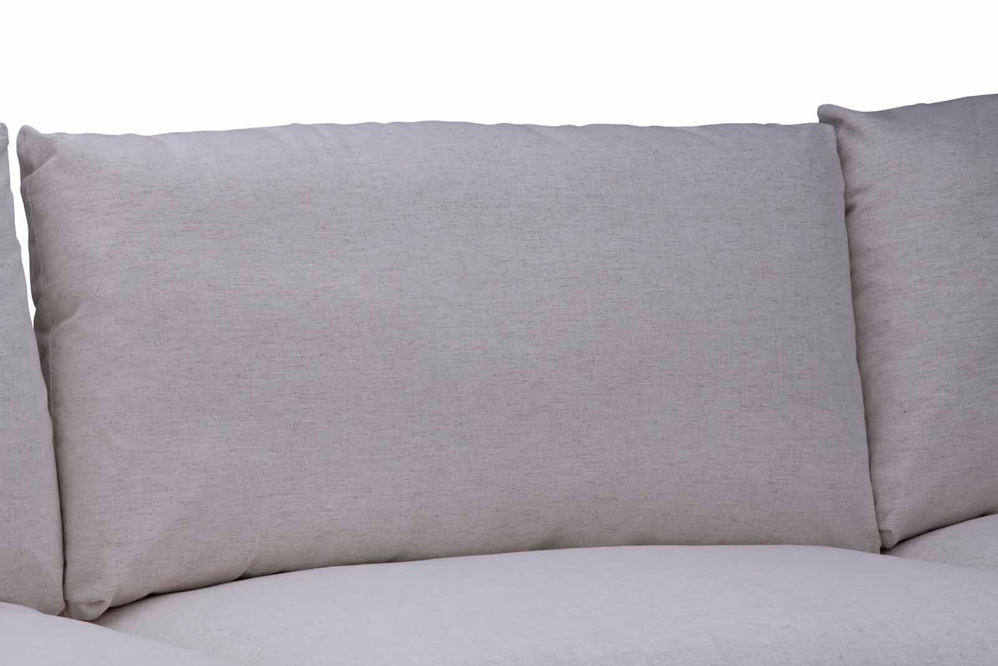 Coquina Modular Sectional in Nomad Snow 4 Piece