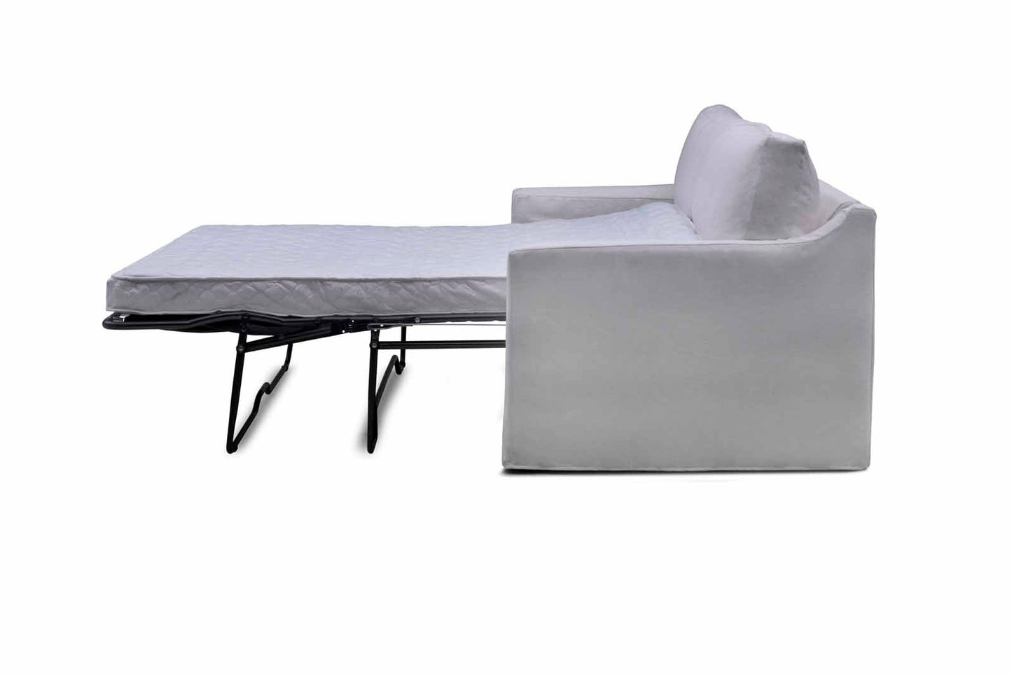 Reese Queen Sleeper Sofa in Nomad Snow Fabric