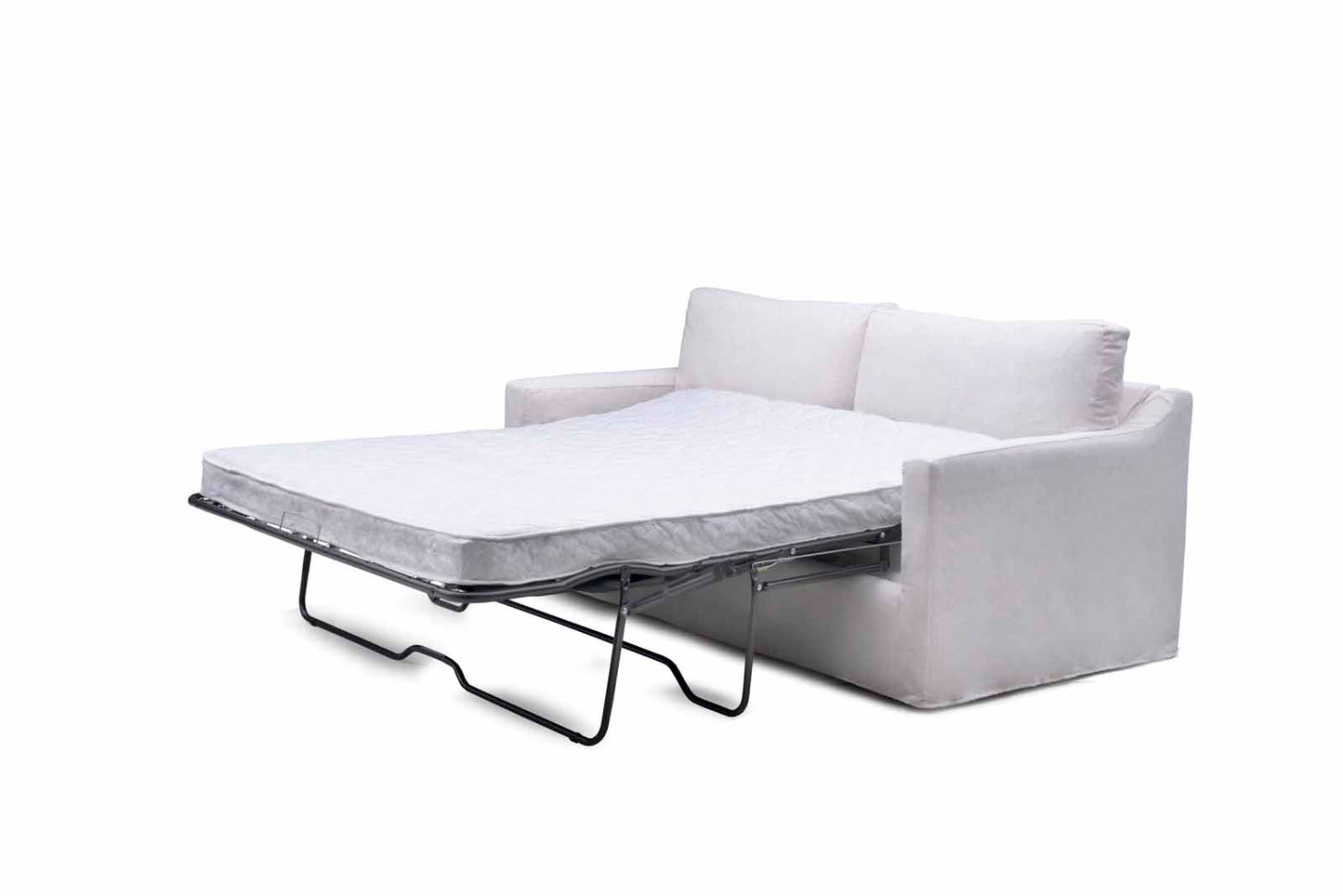 Reese Queen Sleeper Sofa in Nomad Snow Fabric