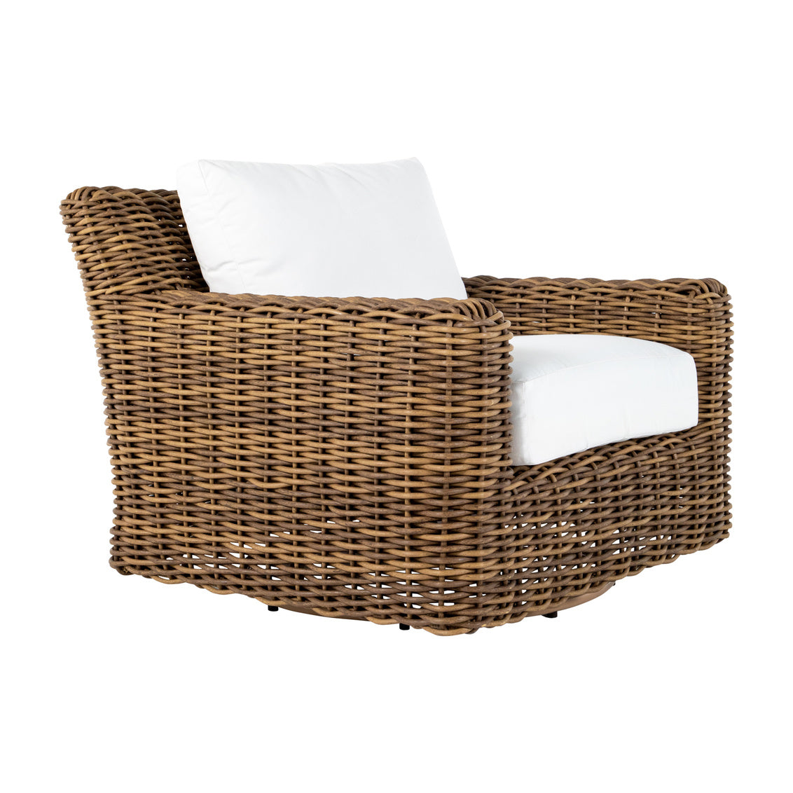 Montauk Swivel Lounge Raffia