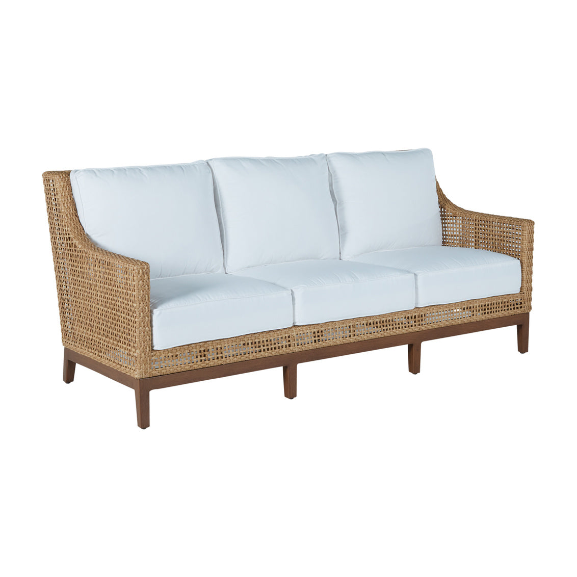 Peninsula Woven Sofa Light Raffia/Natural