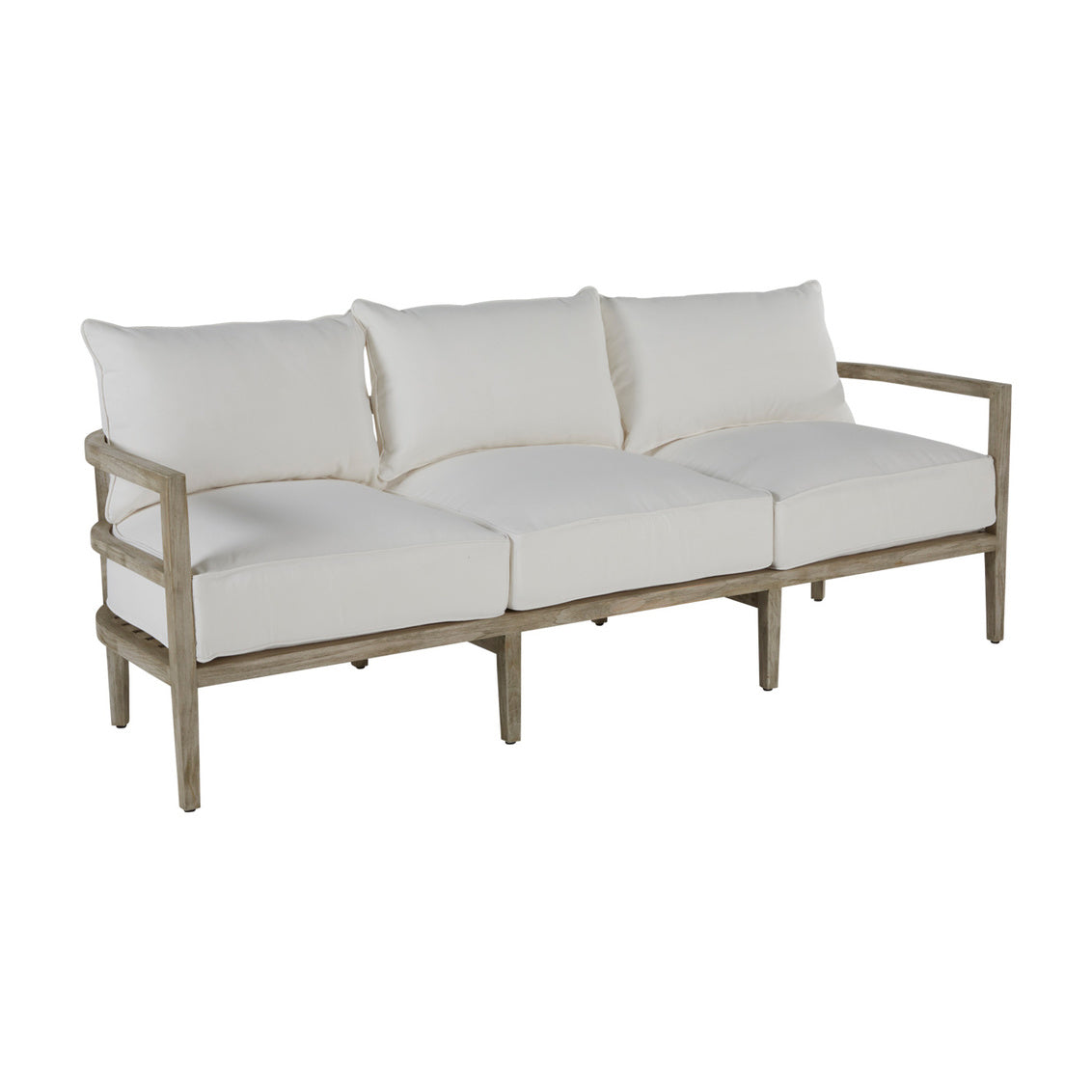 Santa Barbara Teak Sofa Oyster Teak