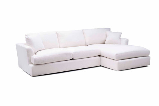 Vilano Sofa with Chaise in Nomad Snow