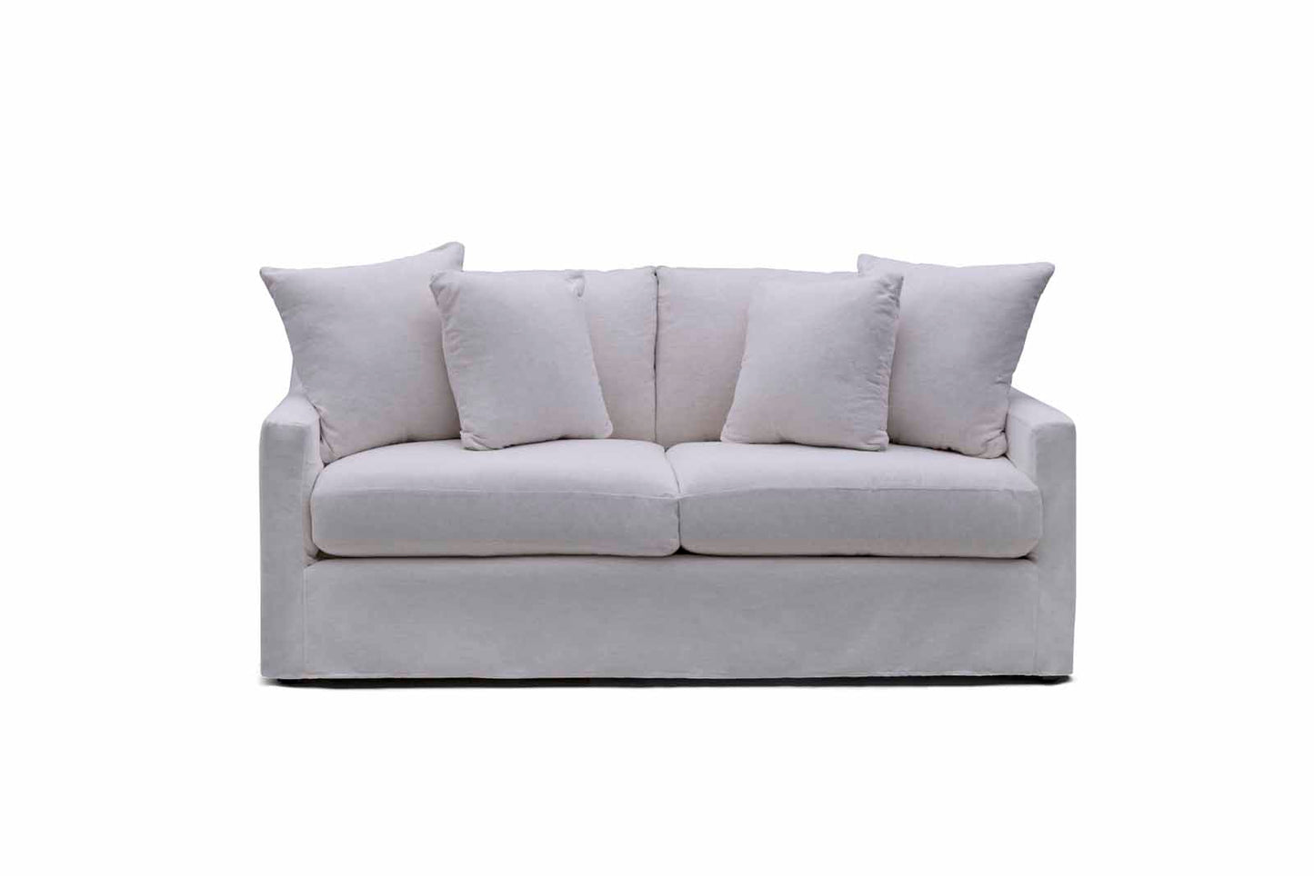 Reese Queen Sleeper Sofa in Nomad Snow Fabric