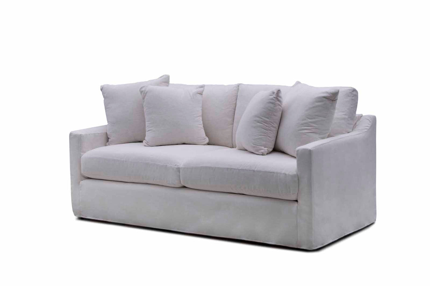 Reese Queen Sleeper Sofa in Nomad Snow Fabric