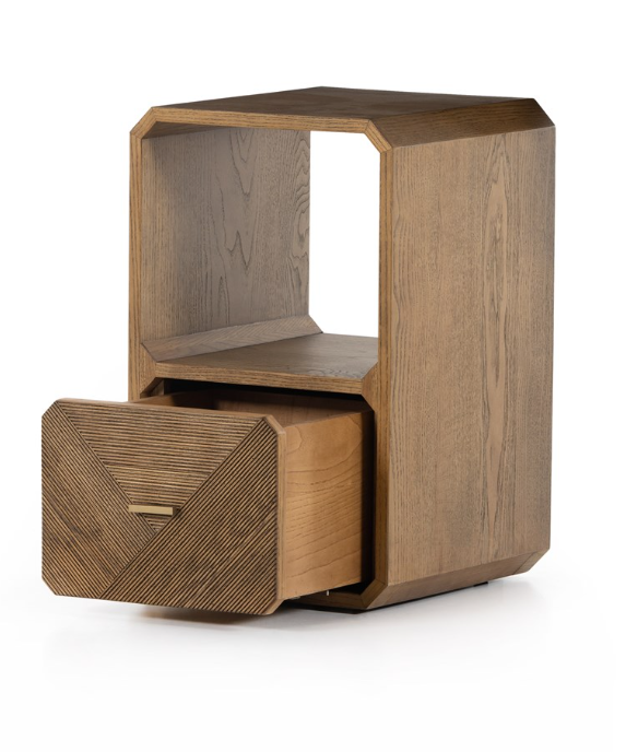 Caspian End Table Natural Ash