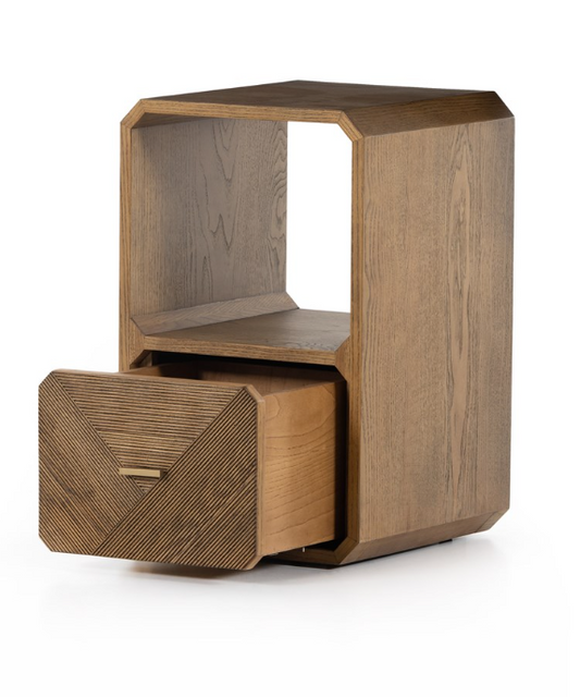 Caspian End Table Natural Ash