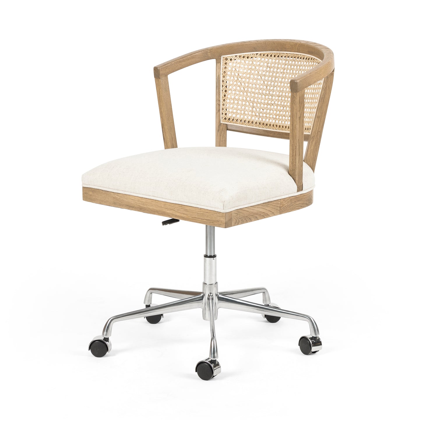 Alexa Desk Chair-Light Honey Oak