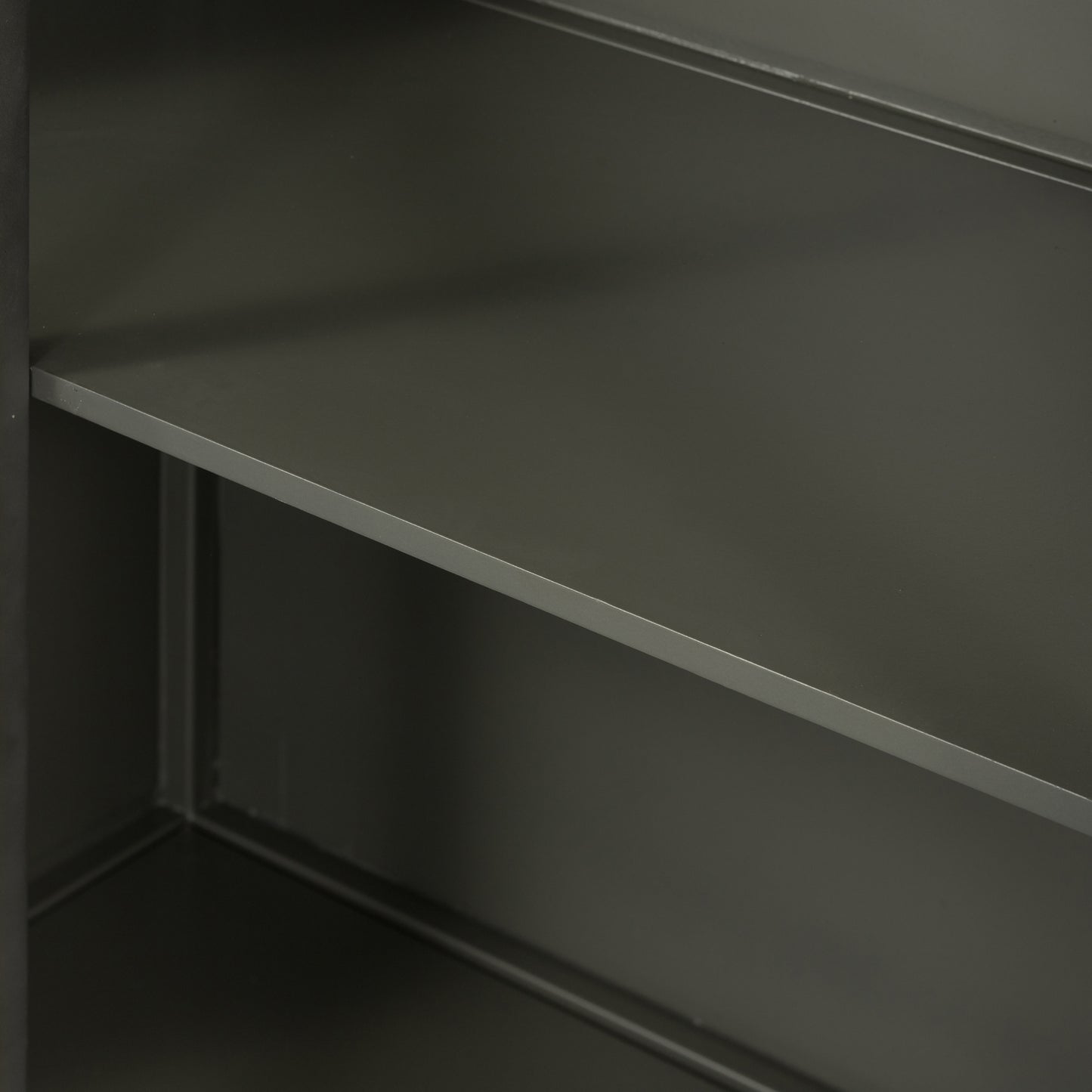 Belmont Metal Cabinet-Gunmetal