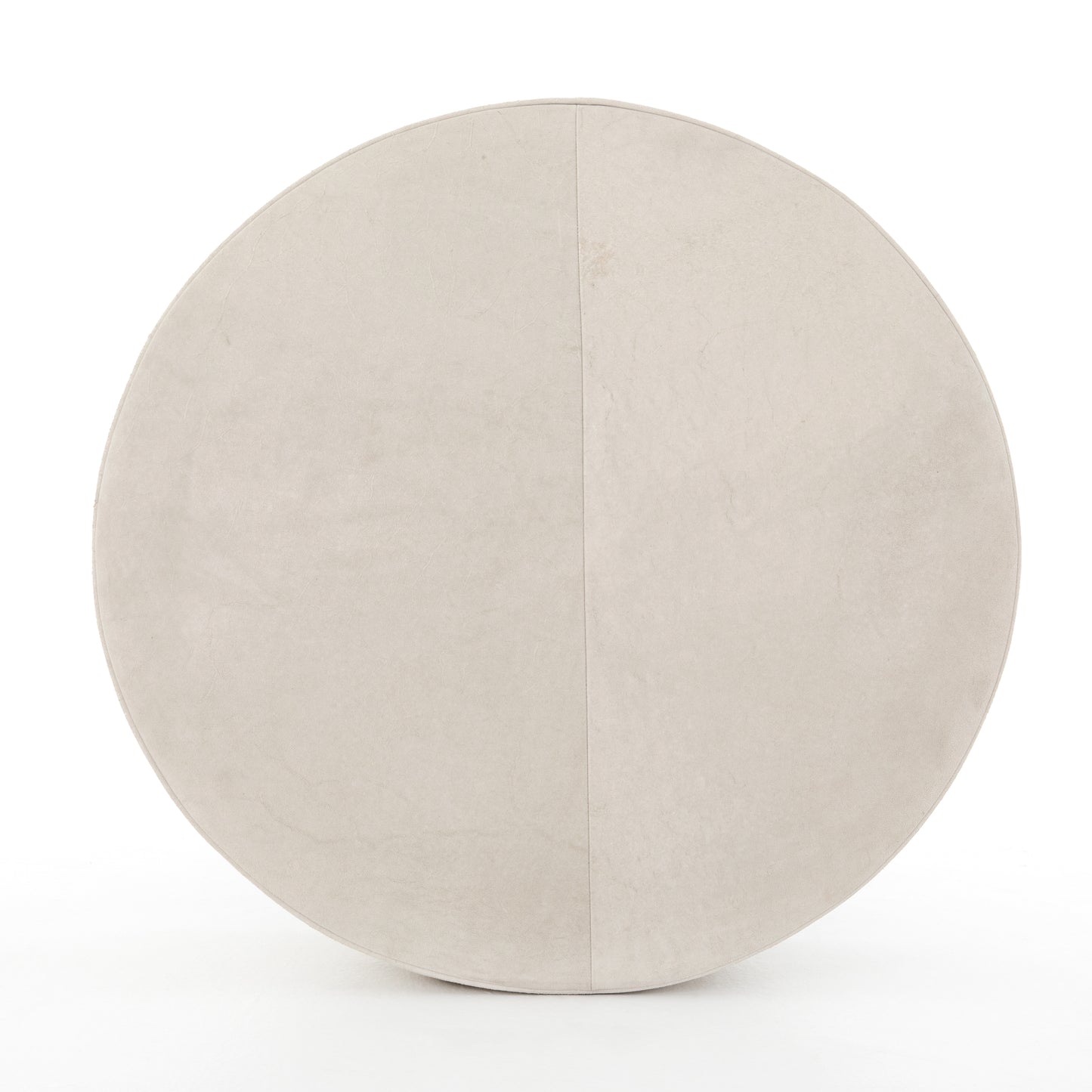Sinclair Large Round Ottoman-Oyster