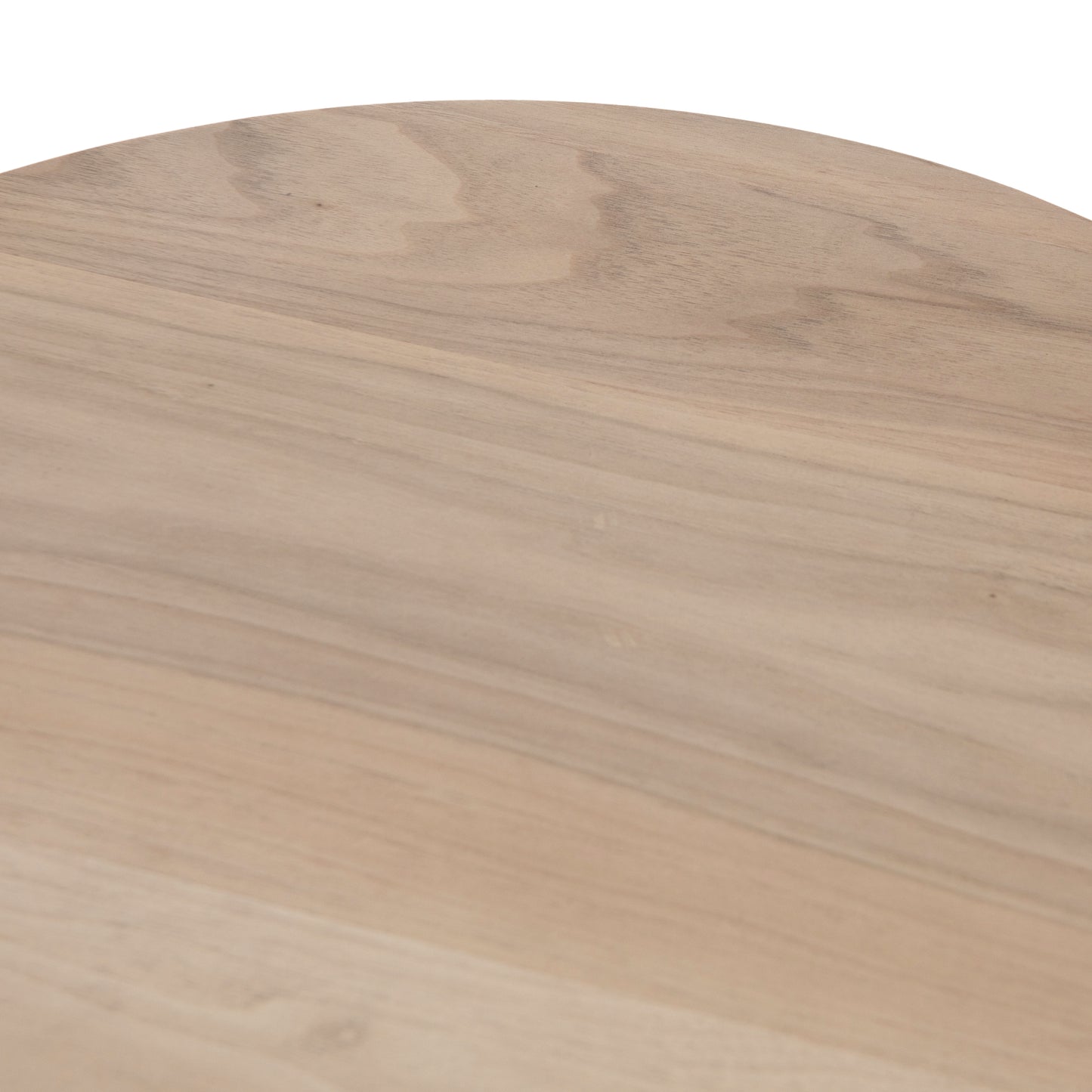 Hudson Round End Table-Ashen Walnut