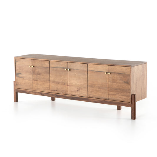 Reza Media Console-Smoked Honey