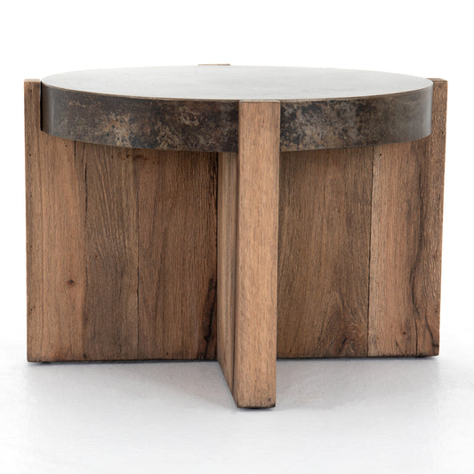 Bingham End Table-Rustic Oak