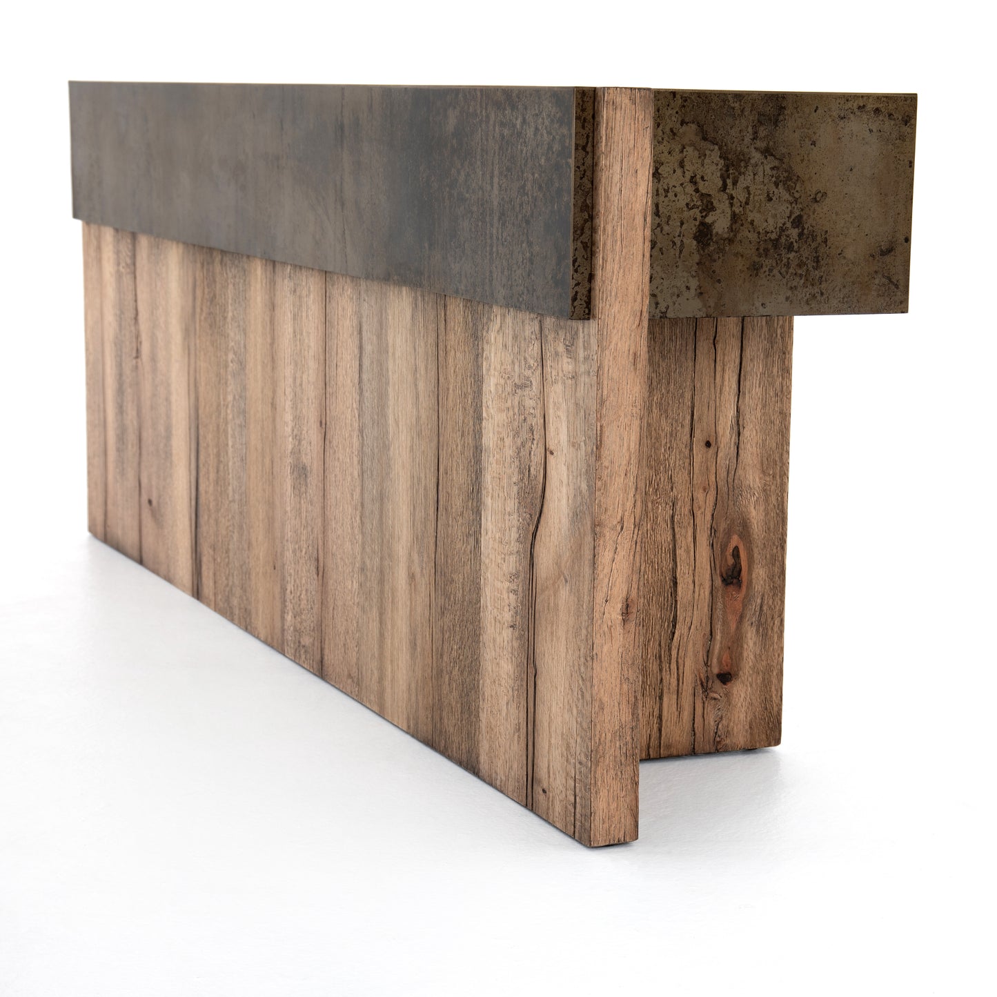 Bingham Console Table - Rustic Oak