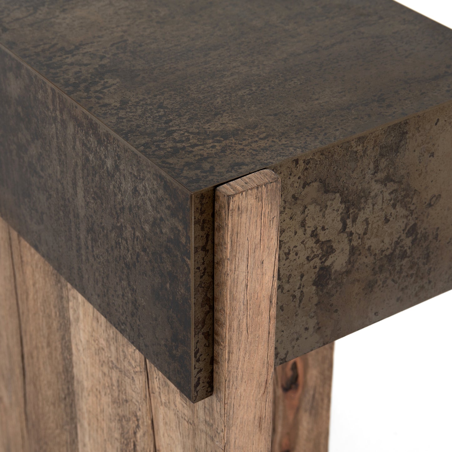 Bingham Console Table - Rustic Oak
