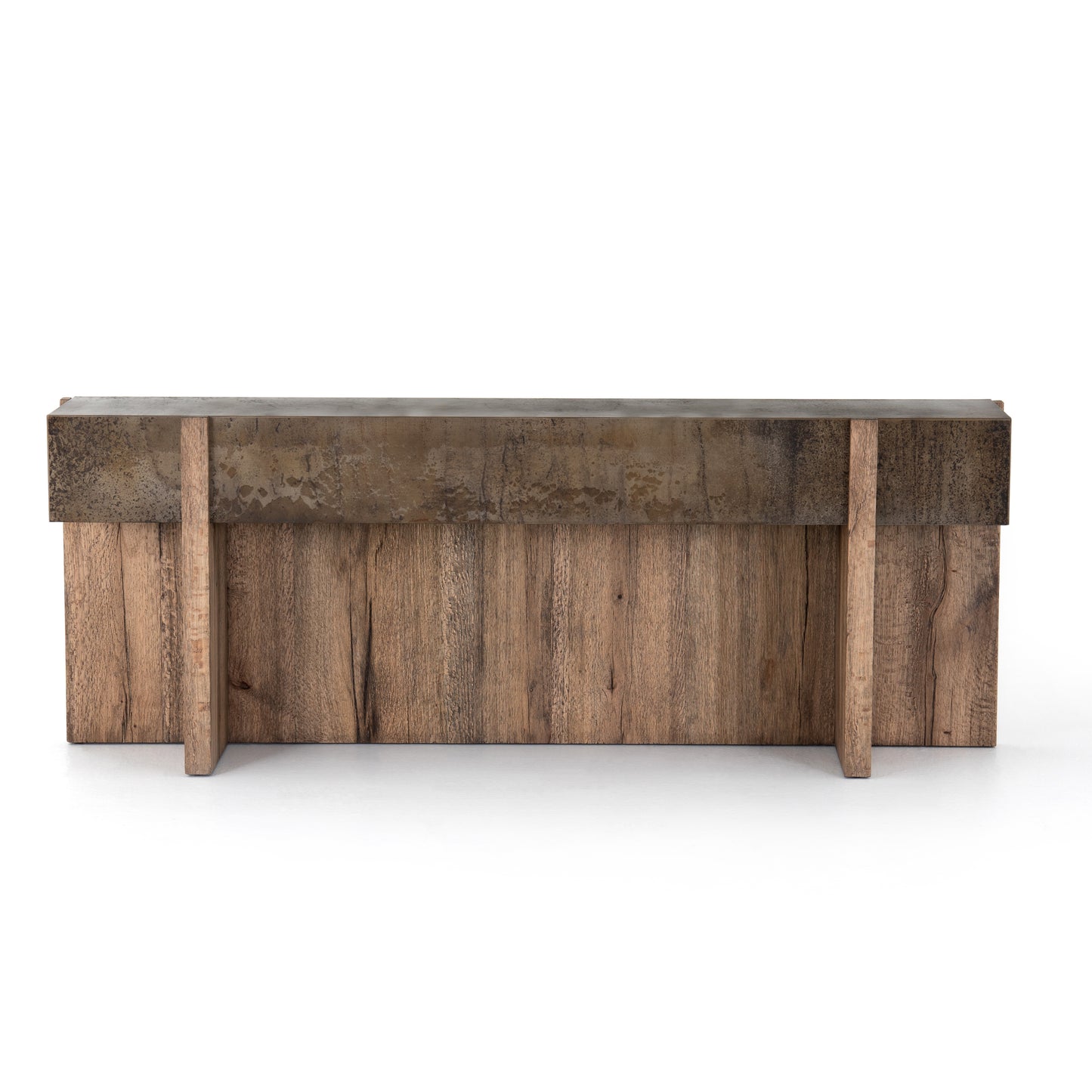 Bingham Console Table - Rustic Oak