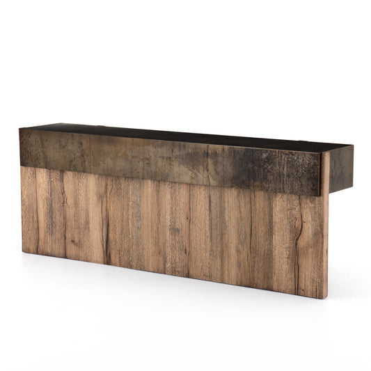 Bingham Console Table - Rustic Oak