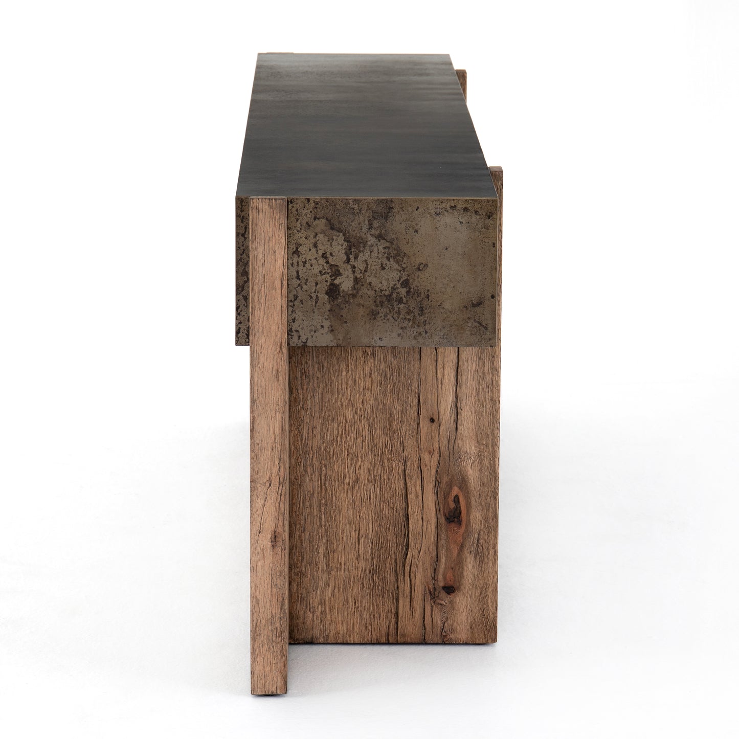 Bingham Console Table - Rustic Oak
