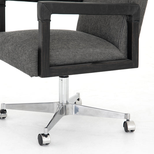 Reuben Desk Chair-Ives Black