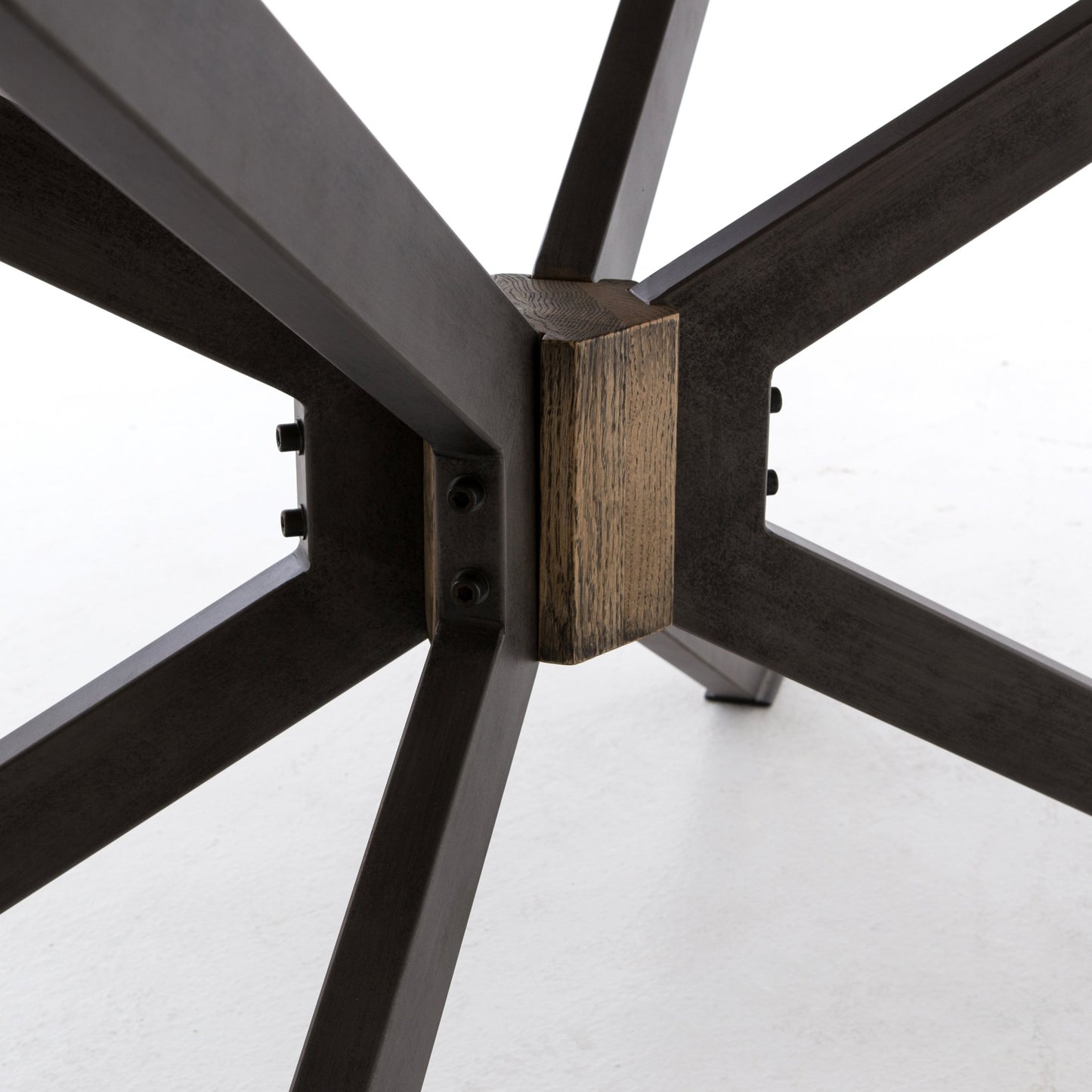 Spider Dining Table-79"-Sandy Oak