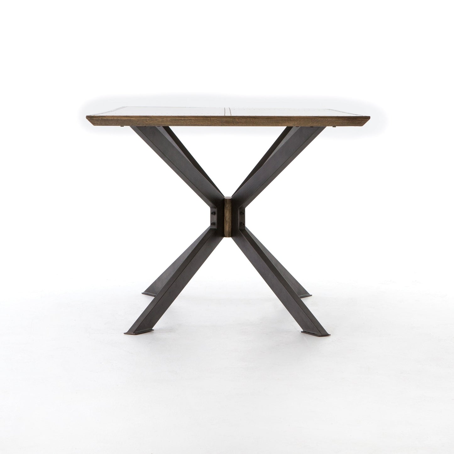 Spider Dining Table-79"-Sandy Oak