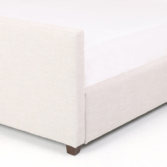 Daphne Queen Bed-Cambric Ivory
