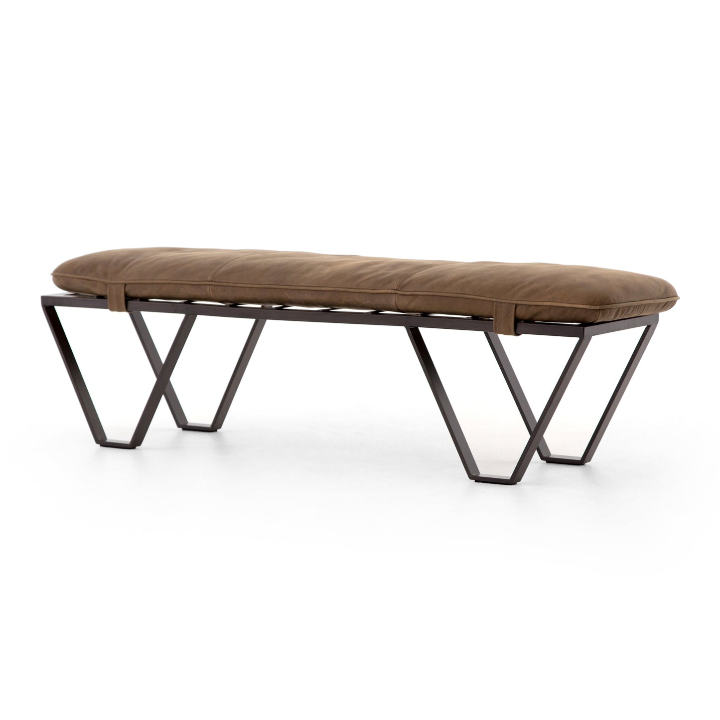 Darrow Bench-Umber Grey