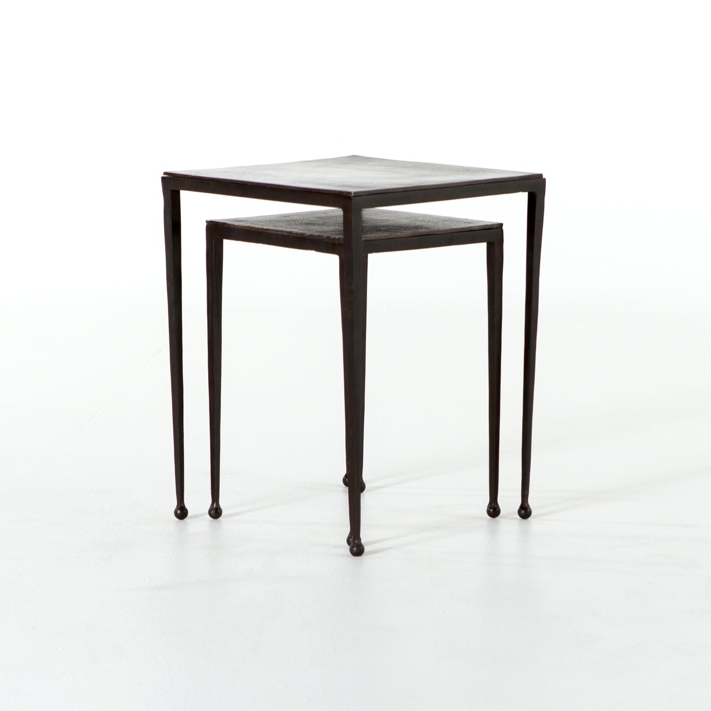 Dalston Nesting End Tables-Antique Rust