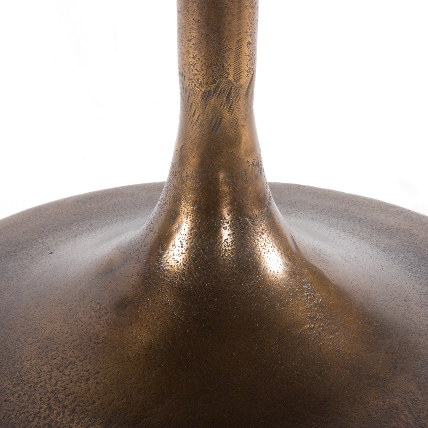 Tulip Side Table-Antique Rust