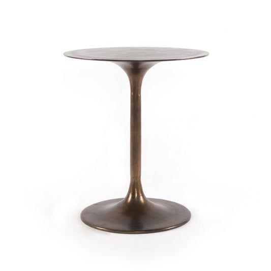 Tulip Side Table-Antique Rust