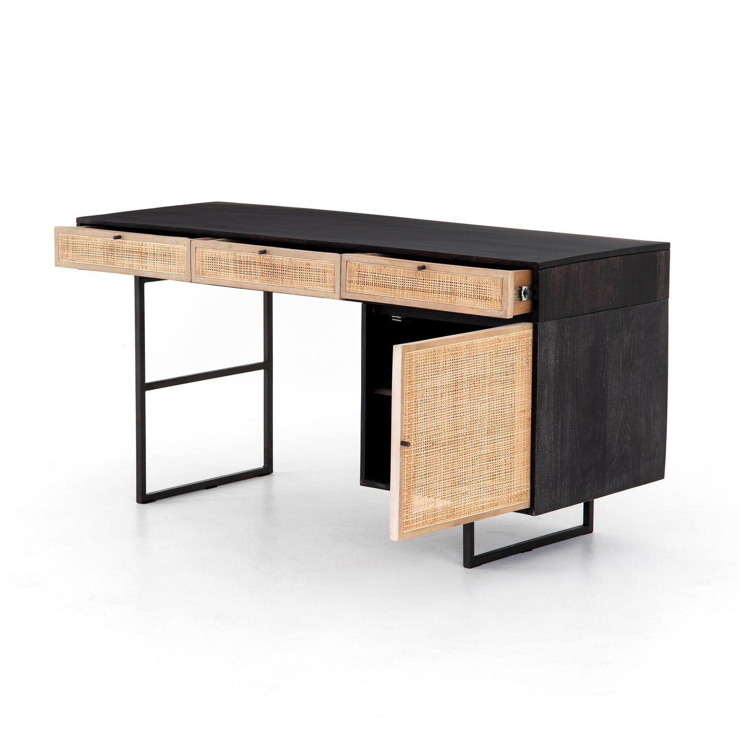 Carmel Desk-Black Wash