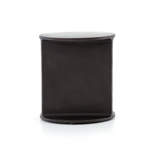 Griffon Side Table-Rustic Fossil
