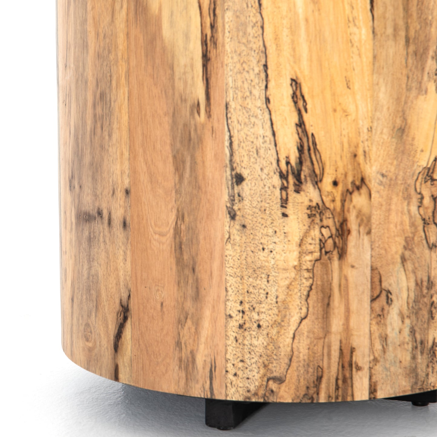 Hudson Round End Table-Spalted Primavera