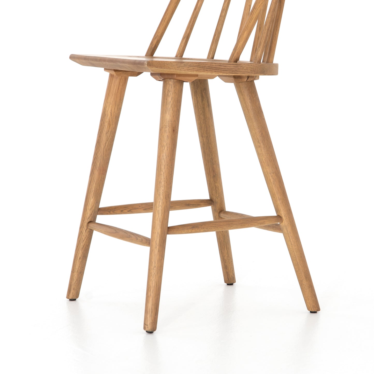Lewis Windsor Counter Stool-Sandy Oak