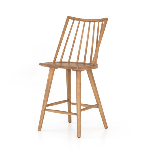 Lewis Windsor Counter Stool-Sandy Oak