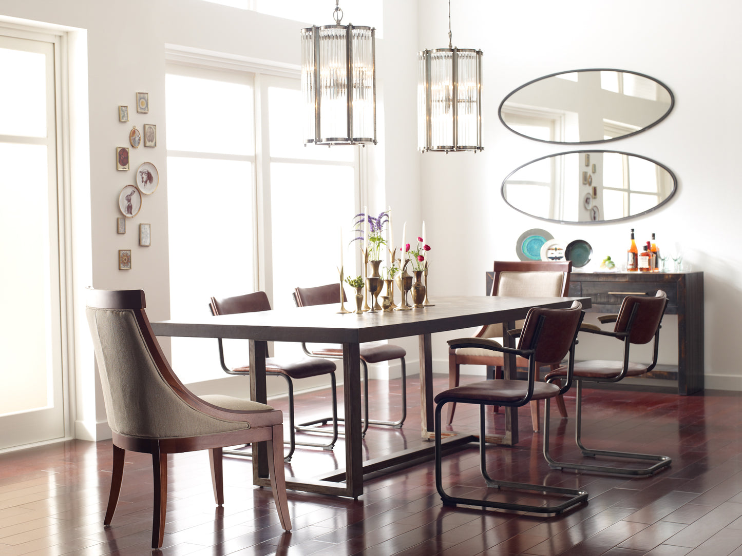 Suki Console Table-Burnished Black