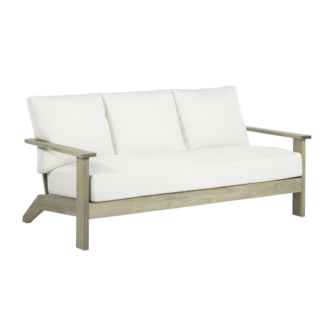 Ashland Teak Sofa Oyster Teak